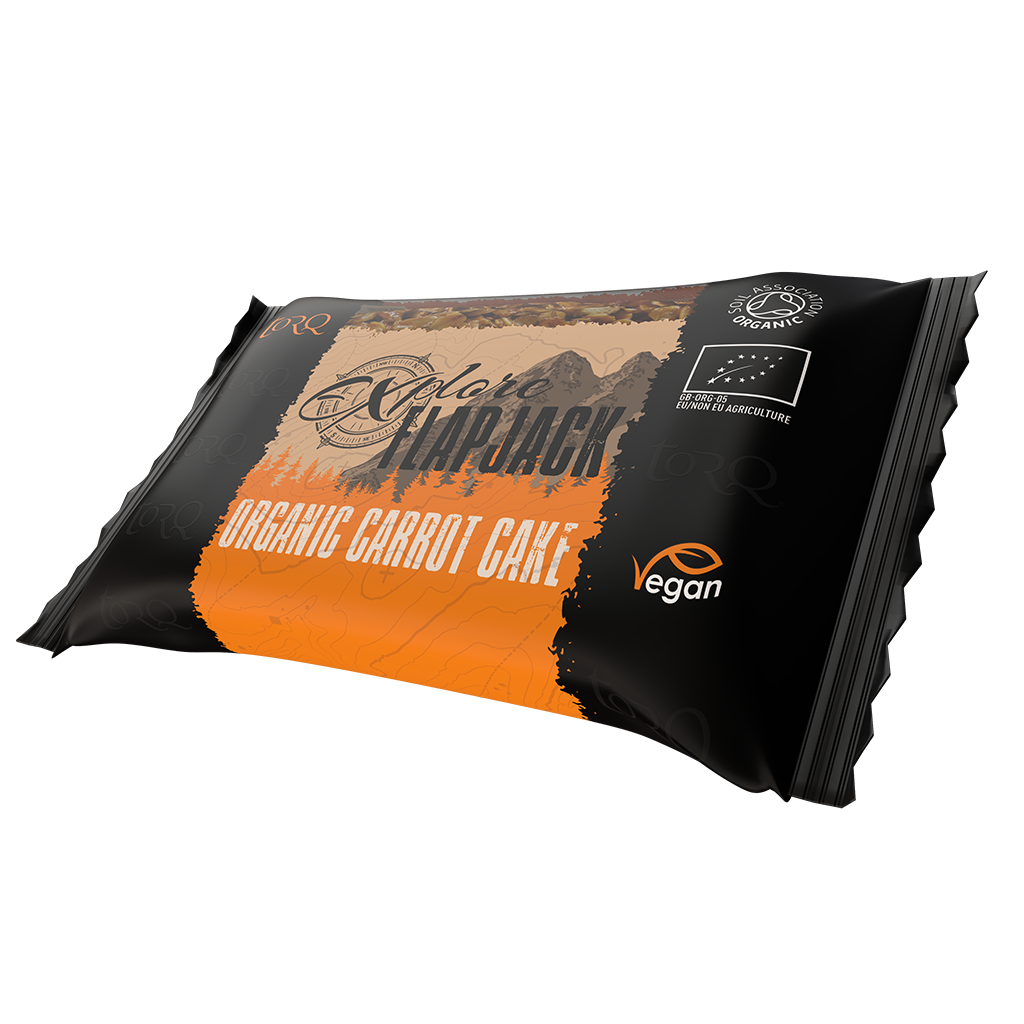 Torq EXPLORE Organic Flapjack (Single) Carrot Cake
