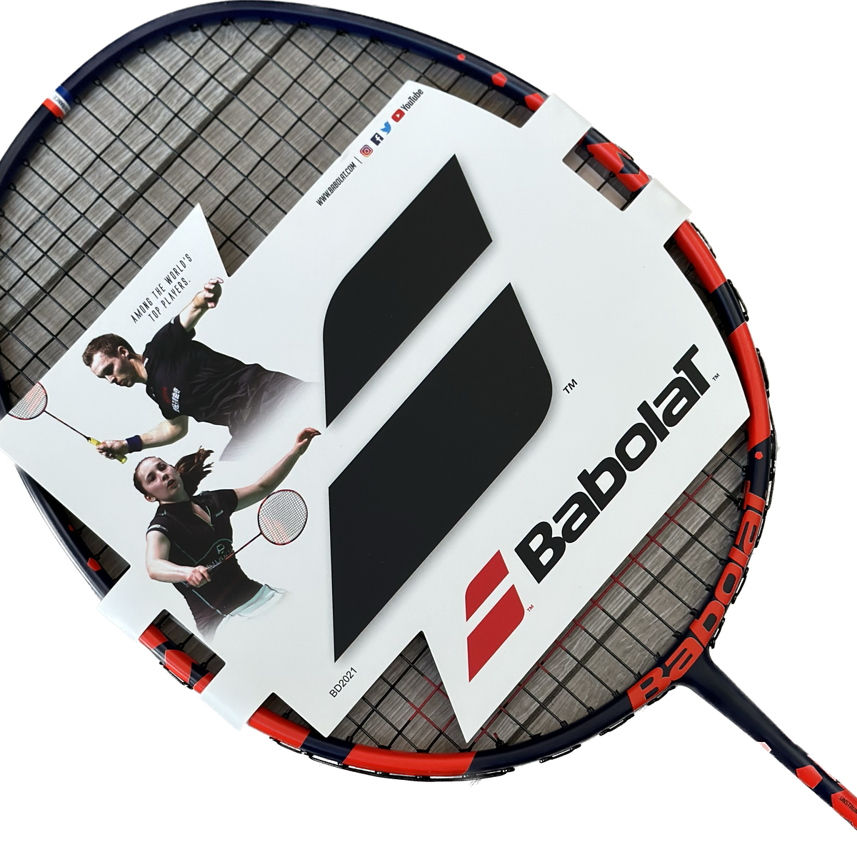 Raqueta Badminton Babolat Explorer I Strung 601364 156 (SIN FUNDA