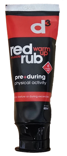 ADD ON D3 Red Muscle Warm Up Rub 60ml (RRUB060RDR) RED 60ml Accessories D3