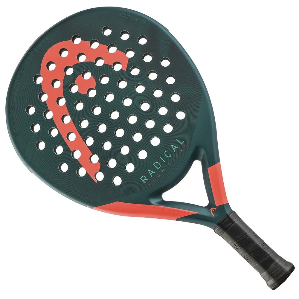 Head Radical Team Light 2026 Padel Racquet - Black/Fluo Orange