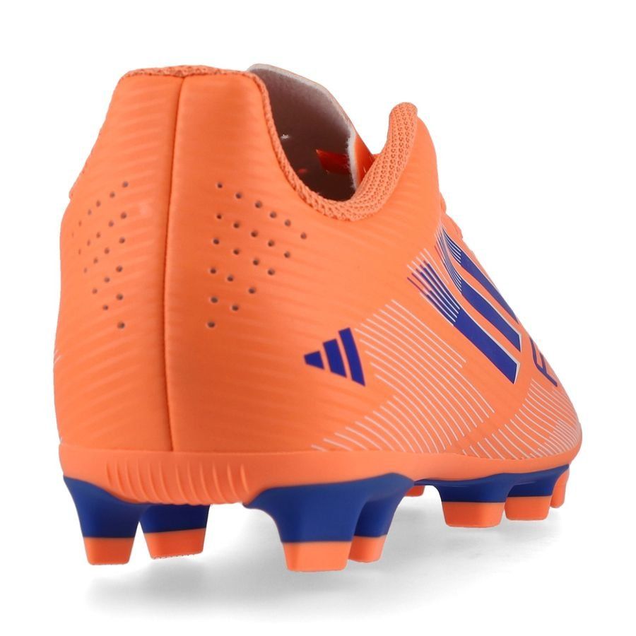 Adidas F50 Club FG/MG Football Boots Junior - Beam Orange/Lucid Blue/White JI0027 by Adidas