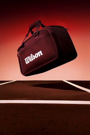 Wilson Defyer V1 Small 2026 Tennis Duffel Bag - Red WR8058201 Luggage Wilson
