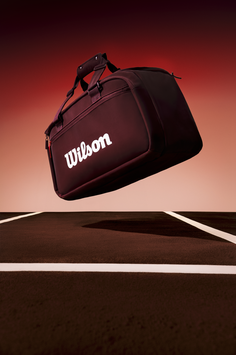 Wilson Defyer V1 Small 2026 Tennis Duffel Bag - Red WR8058201 Luggage Wilson