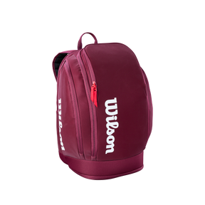 Wilson Defyer V1 2026 Tennis Backpack Bag - Maroon WRB0000901 Luggage Wilson