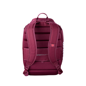 Wilson Defyer V1 2026 Tennis Backpack Bag - Maroon WRB0000901 Luggage Wilson