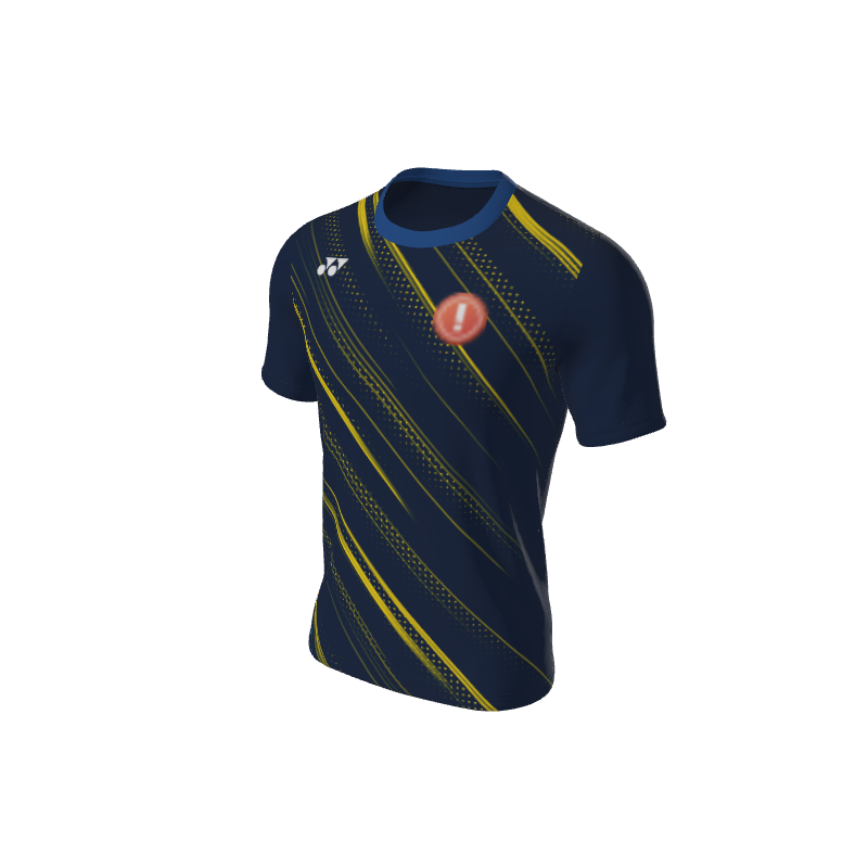 Short Sleeve Tops T011 FLASH Yonex Custom Teamwear T Shirt. (x 22) Custom Custom