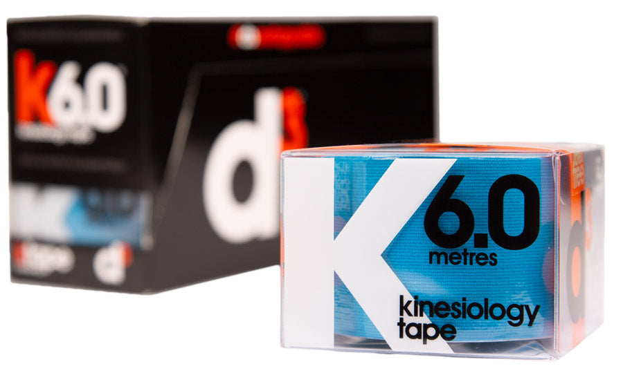 D3 K6.0 Kinesiology Tape (Electric Blue) Training Aids D3