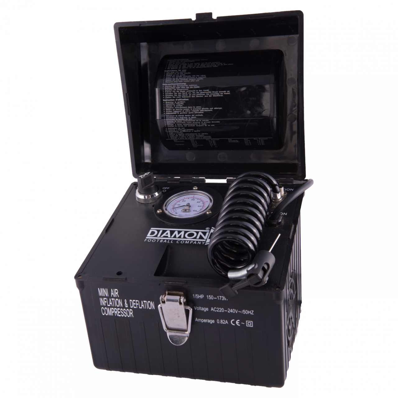 Diamond Electric Compressor Pump - Ball Inflator & Deflator Ball Pumps Diamond