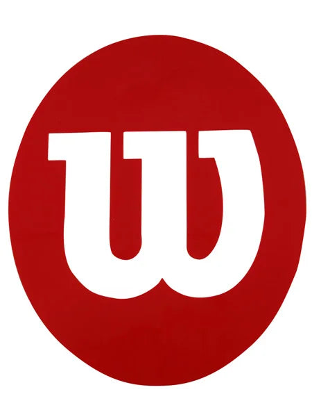 Wilson Tennis Stencil Card RED