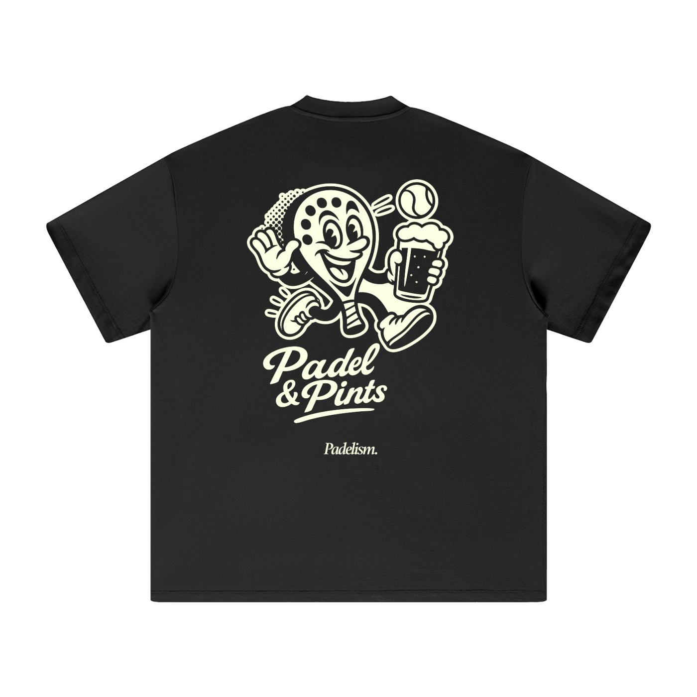 Padel & Pints - Heavyweight T-Shirt Padelism