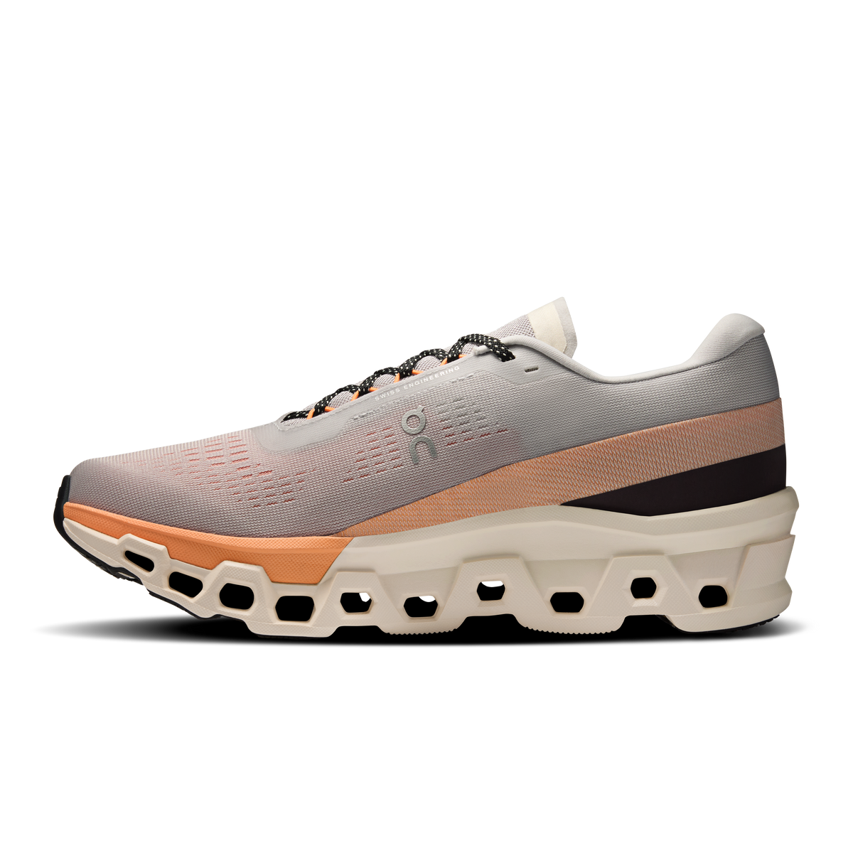 On Running Cloudmonster 2 Running Shoe Men - Glacier/Tangerine Running Shoes On Running