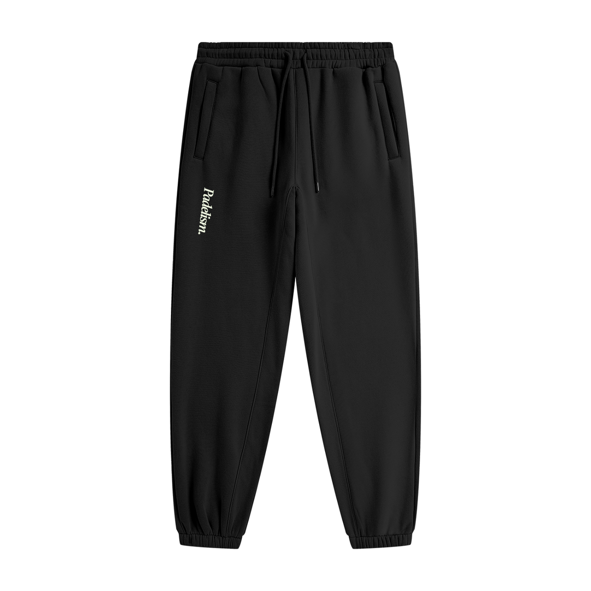 Padelism Heavyweight Fleece Joggers Black Padelism