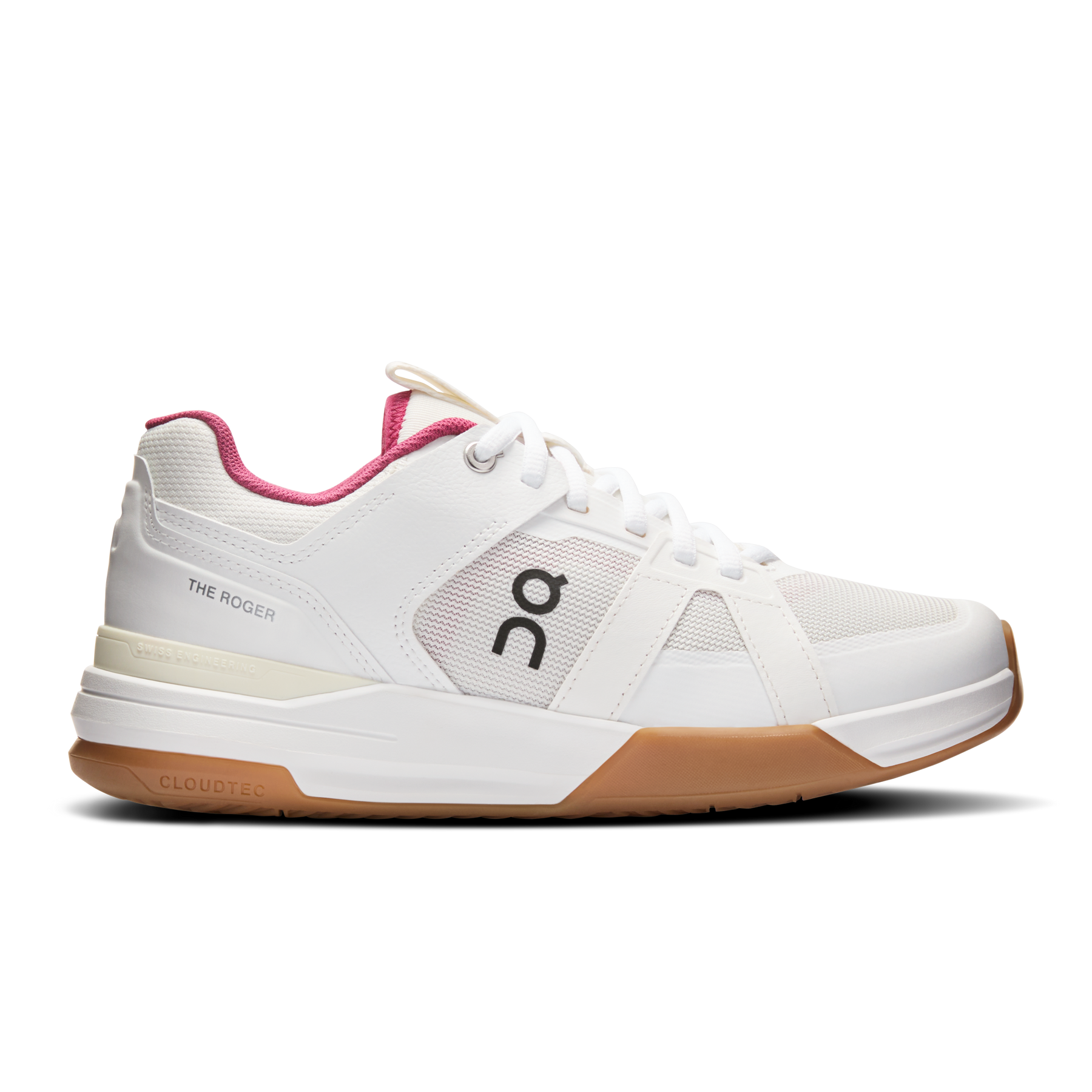 On Running The Roger Clubhouse Pro Tennis Shoe Women - White/Pink