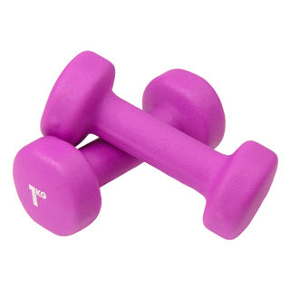 Fitness Mad Neoprene Dumbbells Purple FDBELL1