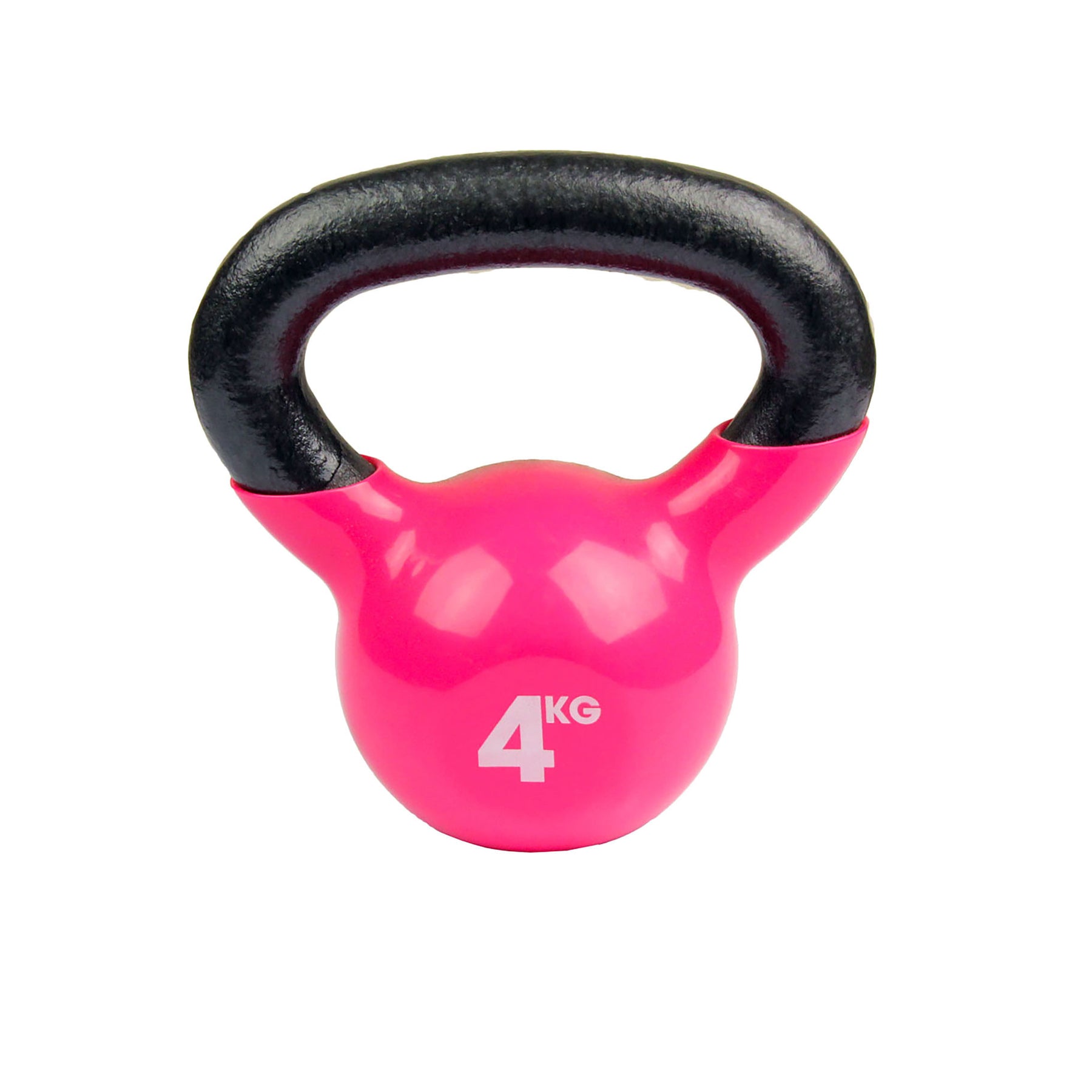 Fitness Mad 4kg Kettlebell - Pink