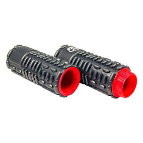 Fitness Mad 60cm Twin Vari-Massage Foam Roller - Black