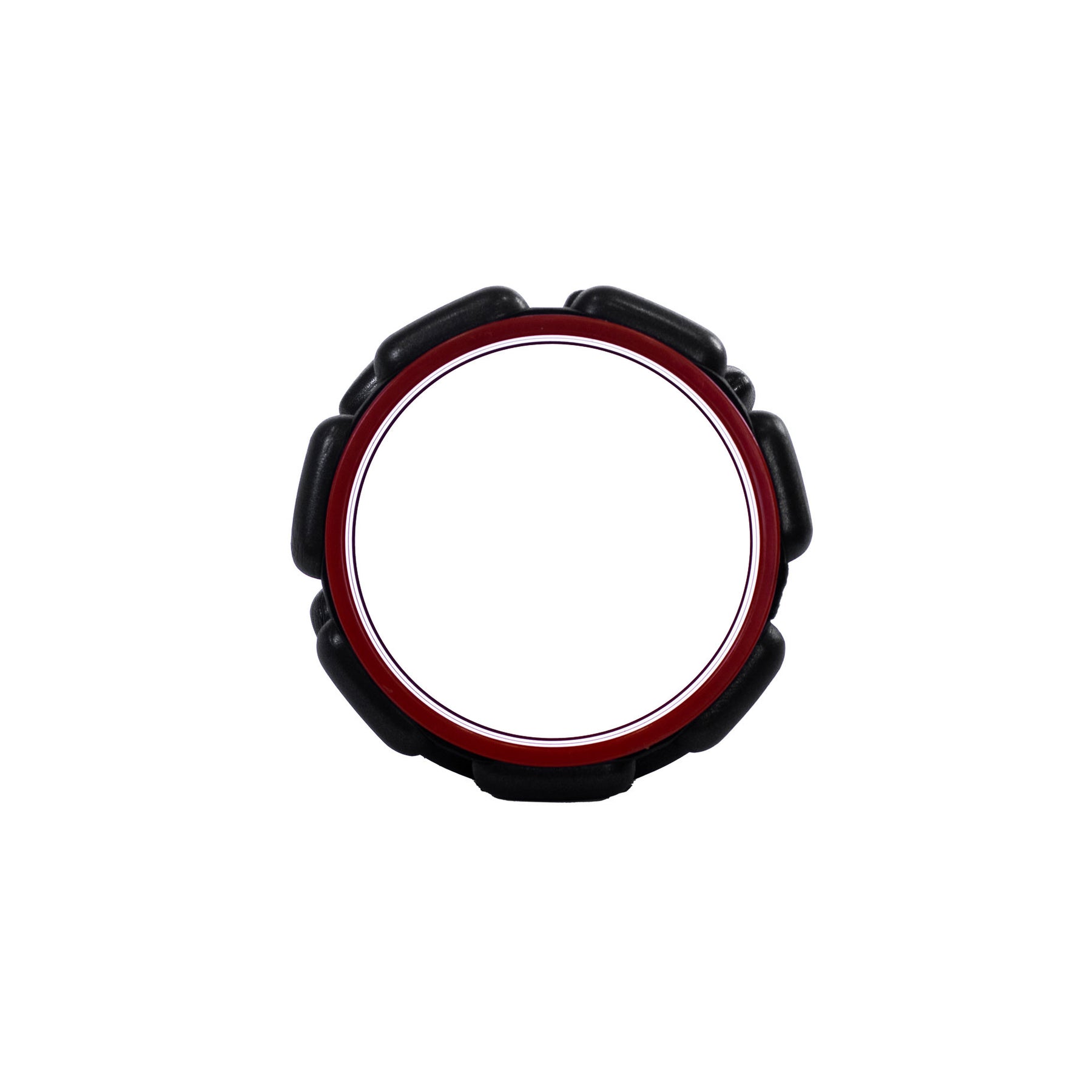 Fitness Mad 60cm Twin Vari-Massage Foam Roller - Black