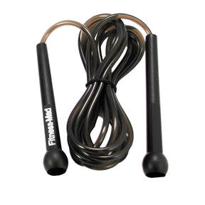 Fitness Mad Pro Speed Skipping Rope Box 10ft - Black