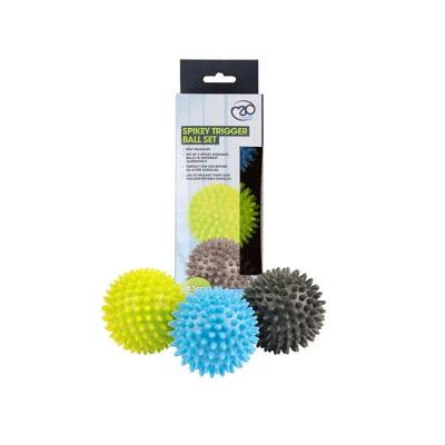 Fitness Mad FM Spikey Massage Ball Set FSPIKESET Exercise & Fitness Fitness-Mad