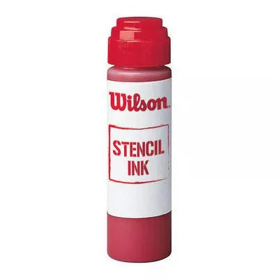 Wilson Regular Stencil Ink - Red Red 38 L Accessories Wilson