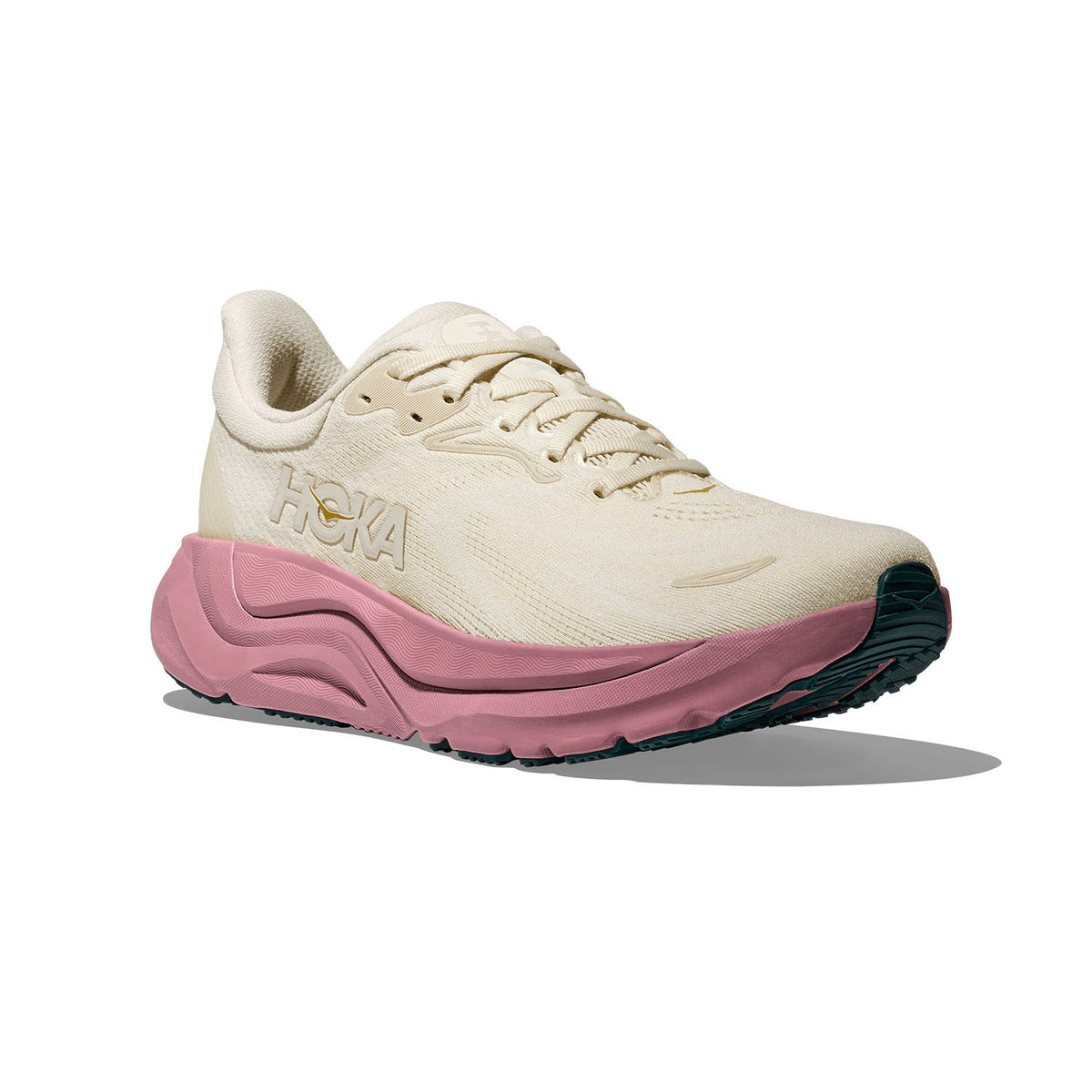 Hoka Arahi 8 Running Shoe Women - Alabaster/Lingonberry Running Shoes Hoka