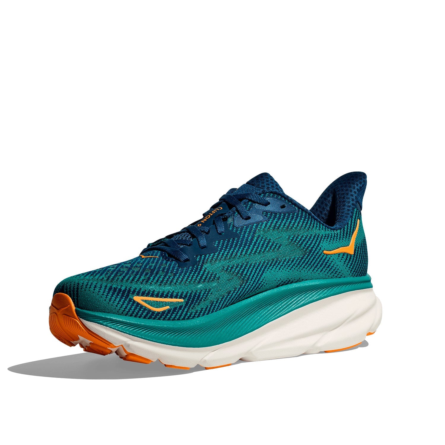 Hoka Clifton 9 Running Shoes Men - Midnight/Oceanic Running Shoes Hoka