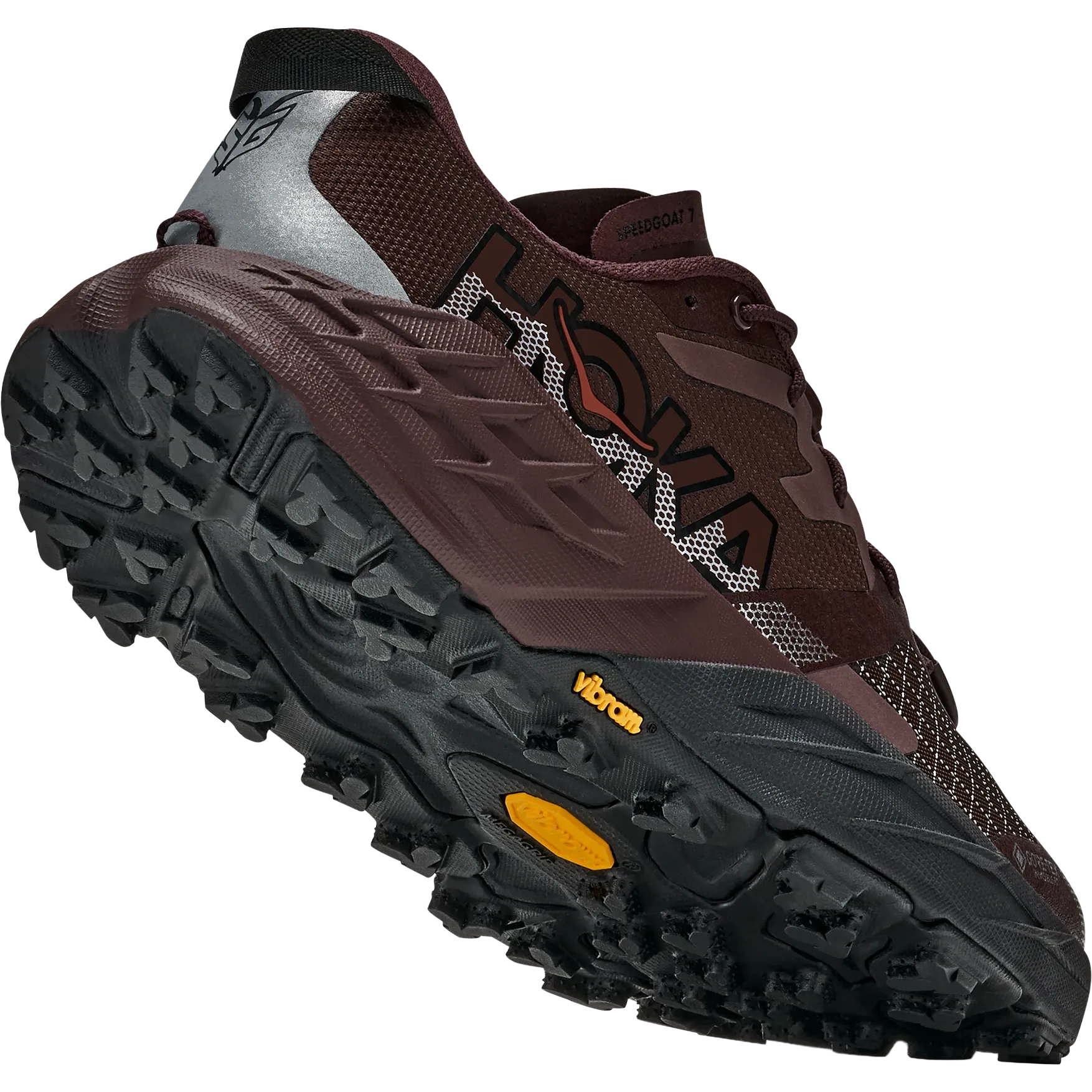 Hoka Speedgoat 7 GTX Trail Shoe Women - Deep Mauve/Black