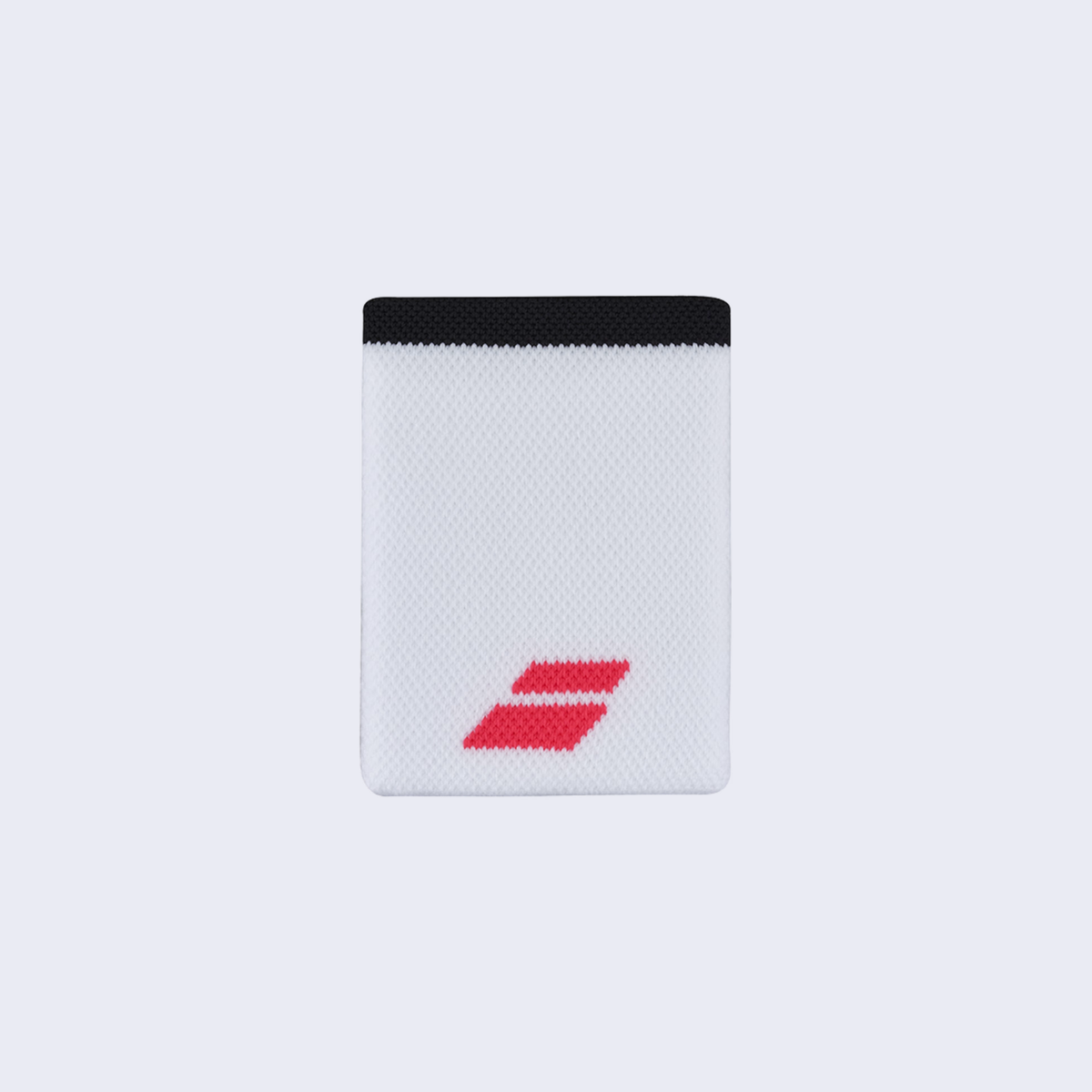 Babolat Logo Jumbo Wristband Unisex (Single) - White/Black by Babolat