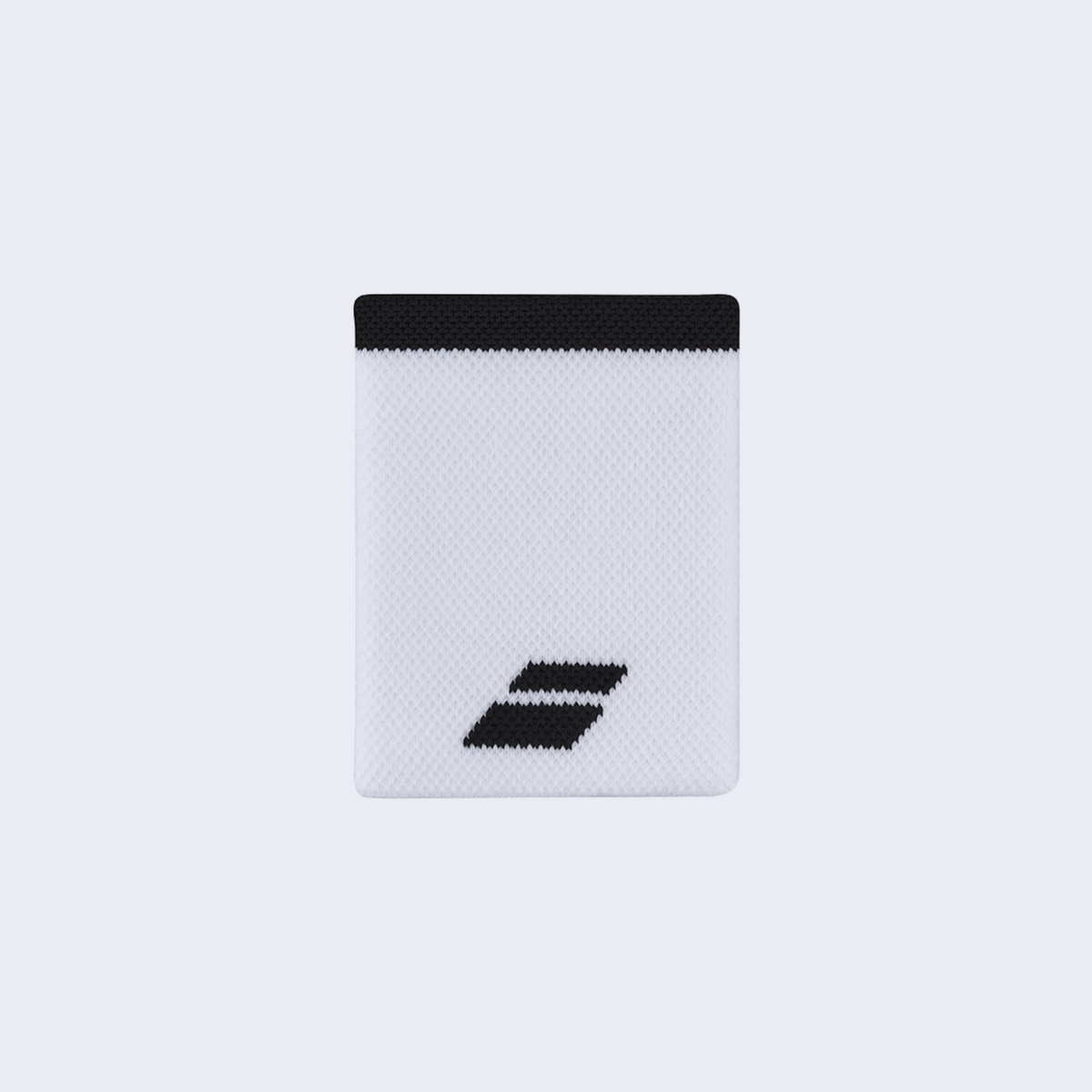 Babolat Logo Jumbo Wristband Unisex (Single) - White/Black by Babolat