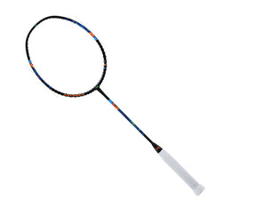 Li-Ning AxForce Junior Badminton Racket - White/Black