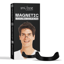 Magnetic Nasal Breathing Kit Midnight Black Snooze Therapy
