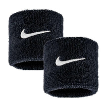 Nike Swoosh Classic Wristbands 2 Pack - Black/White Black White One Size Accessories Nike