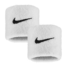Nike Swoosh Classic Wristbands 2 Pack - White/Black White Black One Size Accessories Nike
