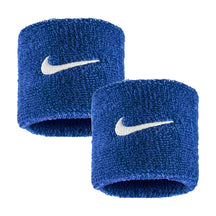 Nike Swoosh Classic Wristbands 2 Pack - White/Black Game Royal White One Size Accessories Nike