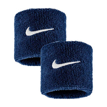 Nike Swoosh Classic Wristbands 2 Pack - College Navy/White College Navy White One Size Accessories Nike