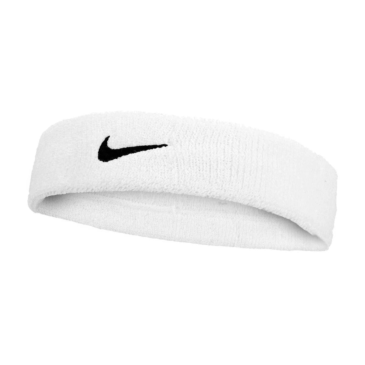 Nike Swoosh Classic Headband - Black/White White Black One Size Accessories Nike