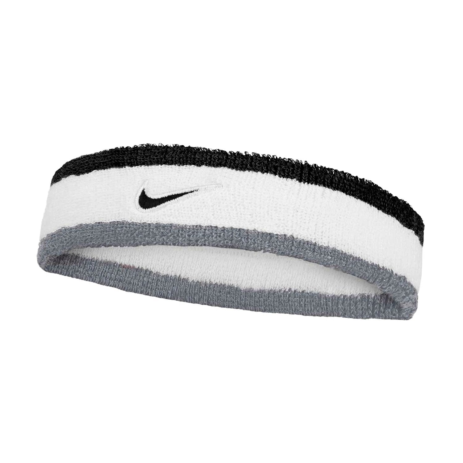 Nike Swoosh Classic Headband - Game Royal/White White Cool Grey Black One Size Accessories Nike