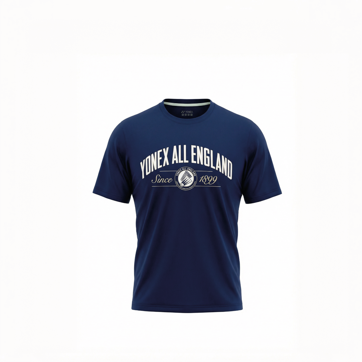 Yonex All England 1899 Crew Neck SS Top 26 - Oxford Navy