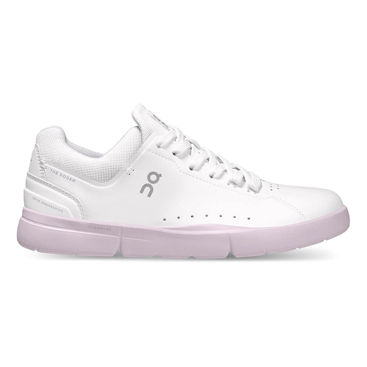 On The Roger Advantage Womens White/Lily