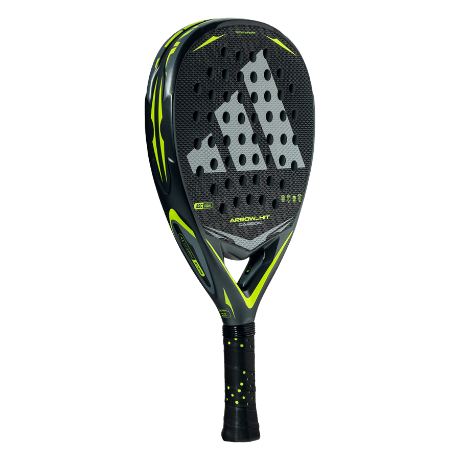Adidas Arrow Hit Carbon 2026 Padel Racket - Anthracite/Silver Padel Adidas