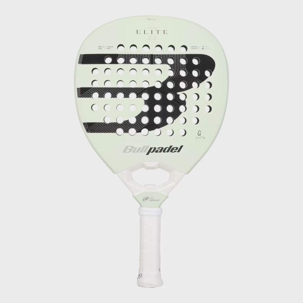 Bullpadel Elite 02 27 Padel Racket - Mint DQ90