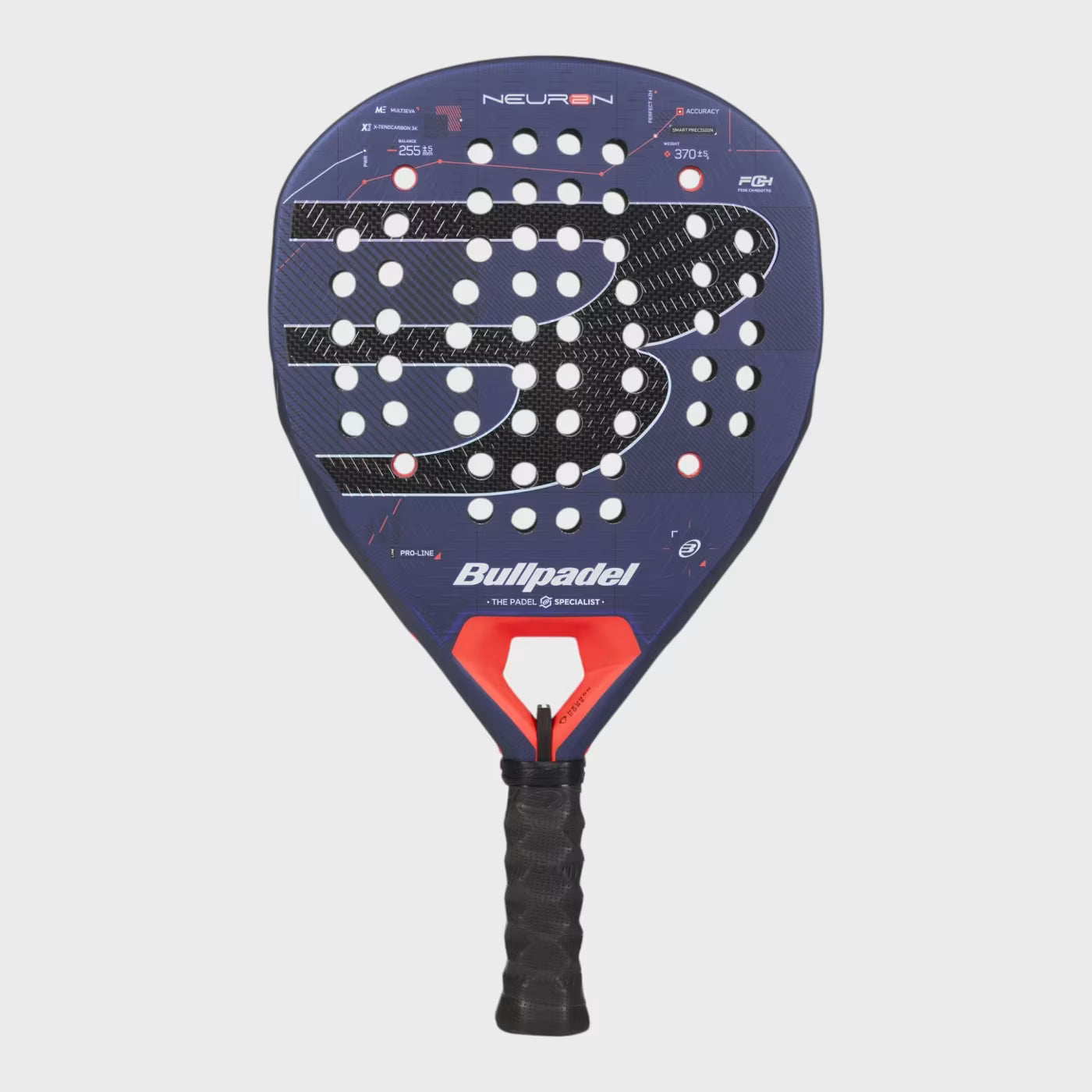 Bullpadel Neuron 27 Padel Racket - Navy Blue DQ83