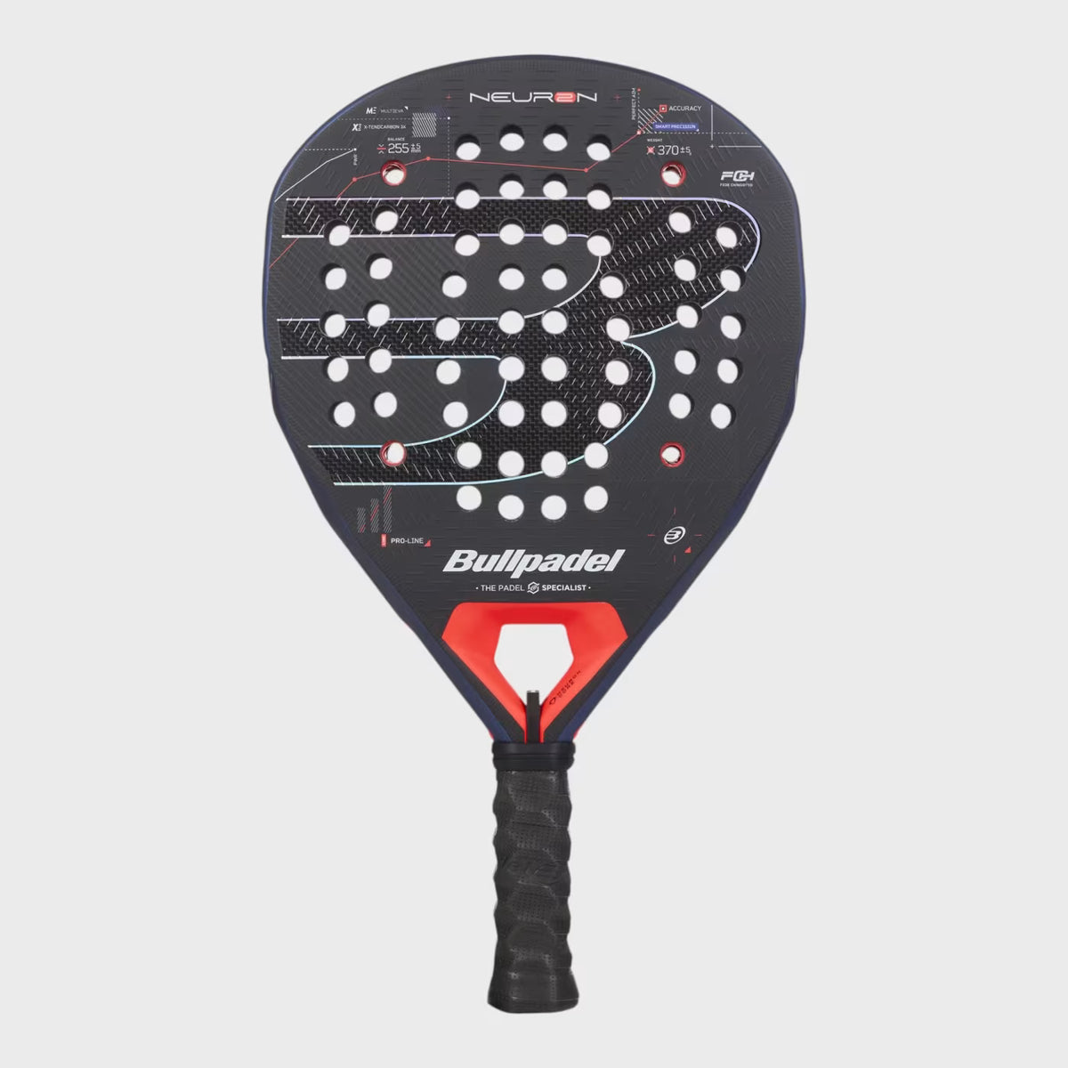 Bullpadel Neuron 27 Padel Racket - Navy Blue DQ83