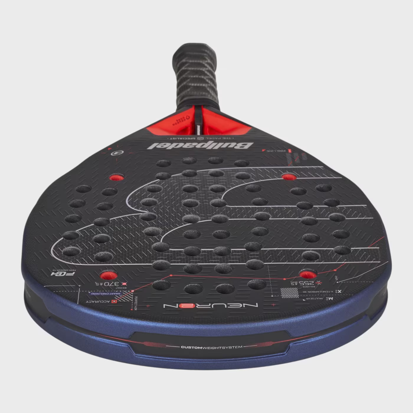 Bullpadel Neuron 27 Padel Racket - Navy Blue DQ83