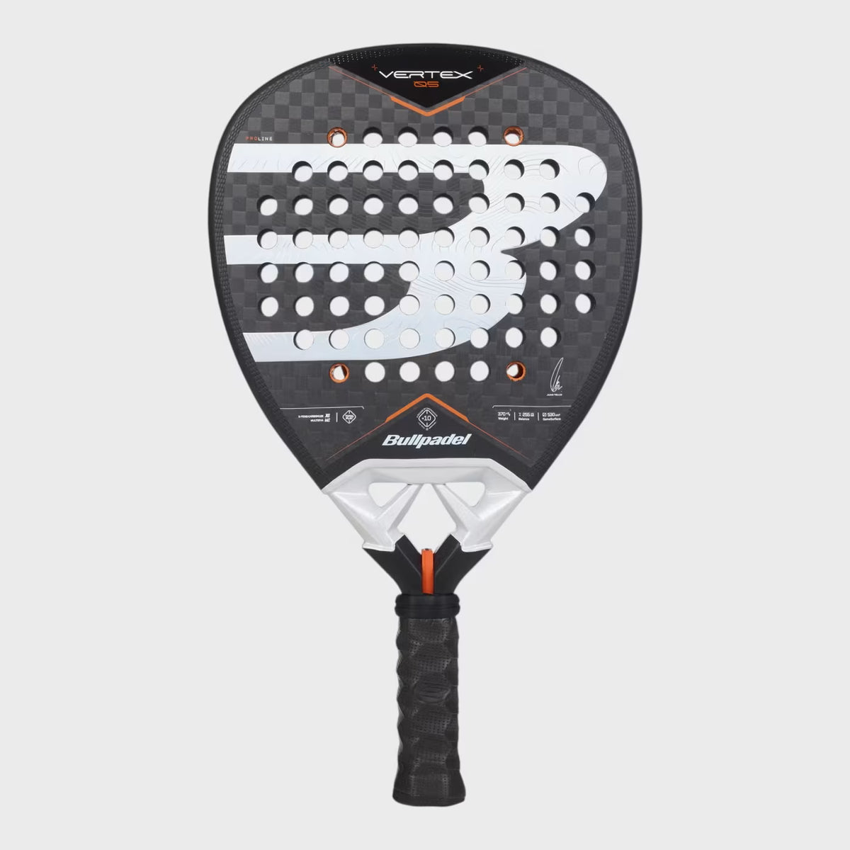 Bullpadel Vertex 05 27 Padel Racket - Black DQ78