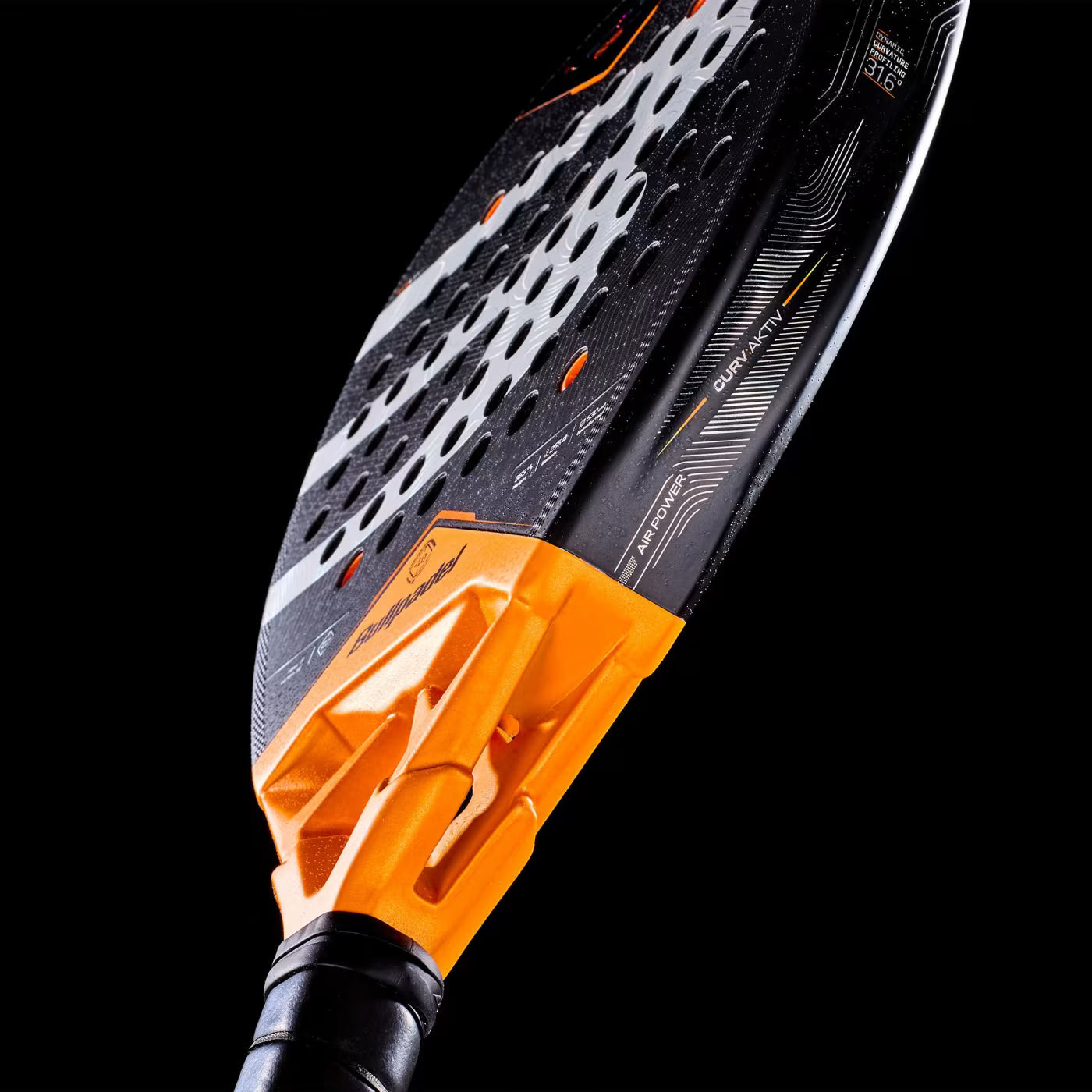 Bullpadel Vertex 05 CMF 27 Padel Racket - Black DQ81