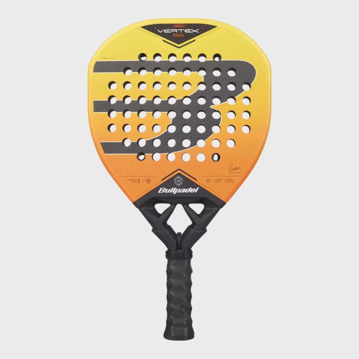 Bullpadel Vertex 05 GEO 27 Padel Racket - Yellow DQ80