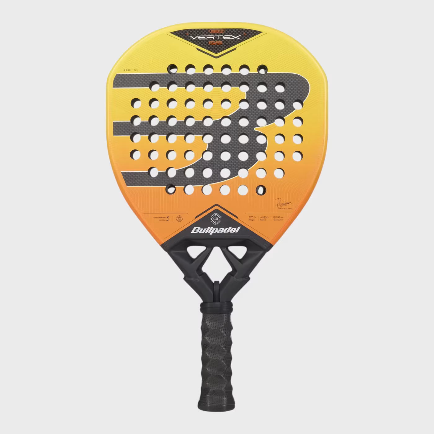 Bullpadel Vertex 05 GEO 27 Padel Racket - Yellow DQ80