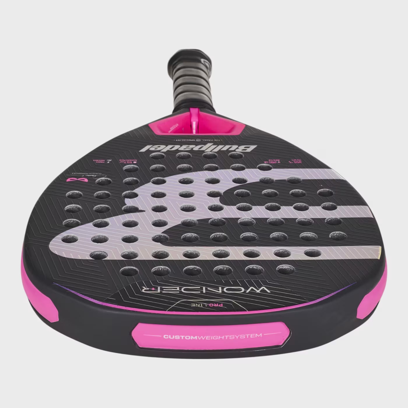 Bullpadel Wonder 27 Padel Racket - Black DQ92