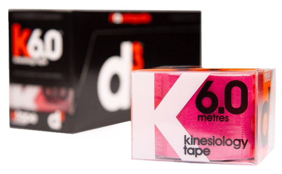 D3 K6.0 Kinesiology Tape (Pink) Training Aids D3